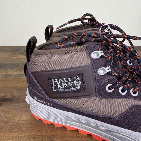 Vans MTE Half Cab Gore-Tex Sneakers Bitter Chocolate VN000CVM7YO Men 7.5 Women 9 - Picture 2 of 10